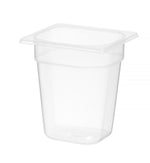 CONTENITORE GASTRONORM 1/6, HENDI, PROFI LINE, GN 1/6, 2,5L, TRASPARENTE, 176X162X(H)200MM - 880401