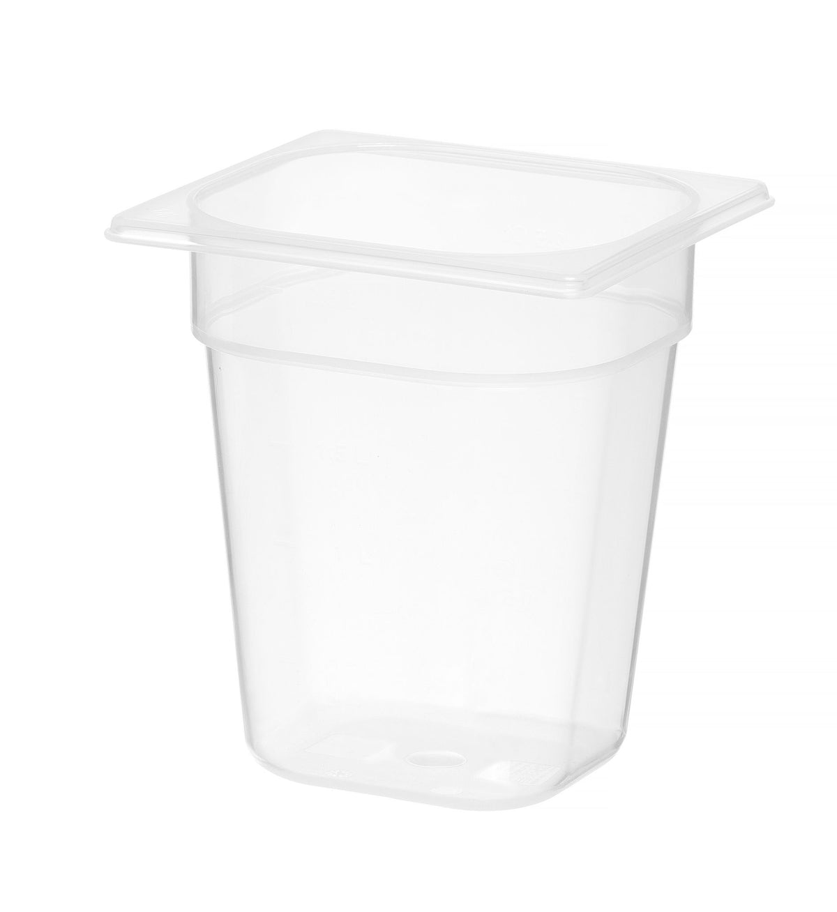 CONTENITORE GASTRONORM 1/6, HENDI, PROFI LINE, GN 1/6, 2,5L, TRASPARENTE, 176X162X(H)200MM - 880401