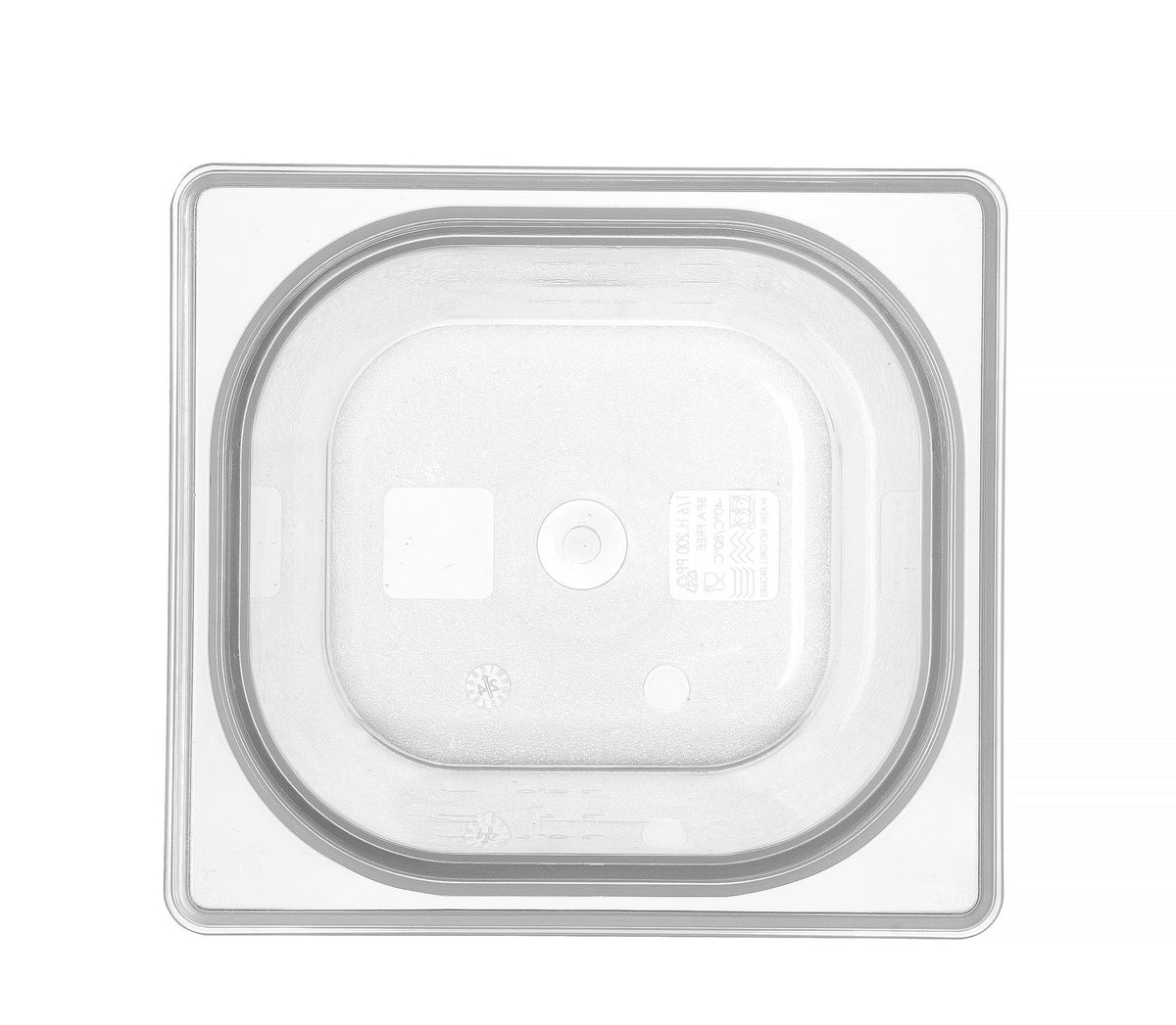 CONTENITORE GASTRONORM 1/6, HENDI, GN 1/6, 1,6L, TRASPARENTE, 176X162X(H)100MM - 880470
