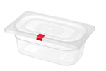 CLIPS COPERCHI PER CONTENITORI GASTRONORM HACCP, HENDI, BLU, 12 PEZZI - 880692