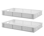 CASSETTA DI ESSICCAZIONE PASTA FRESCA, HENDI, BIANCO, 600X400X(H)70MM, RETTANGOLARE - 880999