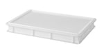 CONTENITORE PER IMPASTO PER PIZZA 600X400, AMERBOX, PROFI LINE, BIANCO, 600X400X(H)70MM, RETTANGOLAR - 881033