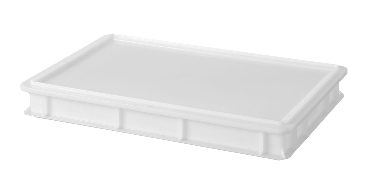 CONTENITORE PER IMPASTO PER PIZZA 600X400, AMERBOX, PROFI LINE, BIANCO, 600X400X(H)130MM, RETTANGOLA - 881064