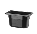 GN 1/9 CONTENITORE COOL, HENDI, COOL, GN 1/9, 0,9L, NERO, 108X176X(H)100MM - 882405