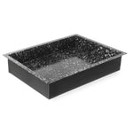 VASSOIO CONVECTOMAT CLASSIC GN 2/3, HENDI, GN 2/3, NERO, 354X325X(H)60MM, RETTANGOLARE - 890332