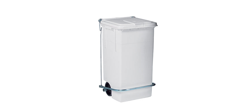 BIDONE POLITENE C/P+RUOT.100 B.CO - 90870 - MORINI
