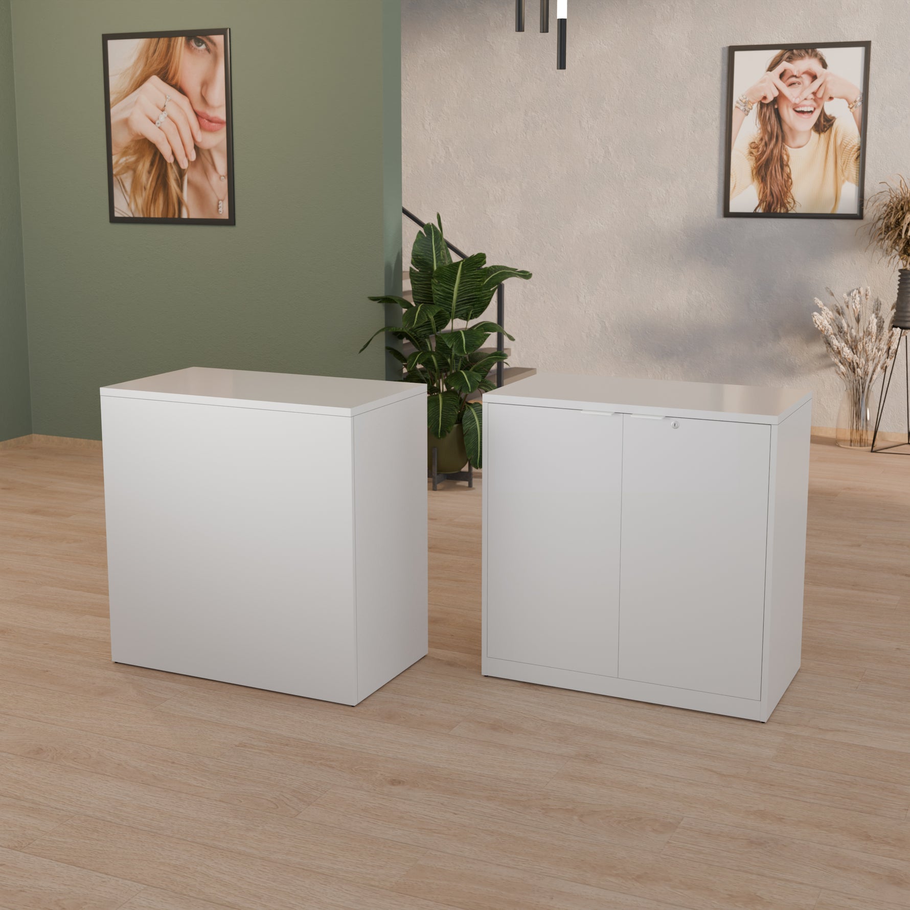 BANCHI VENDITA LAMINATO 90X50X90 CM - 90/BA - ITALVETRINE