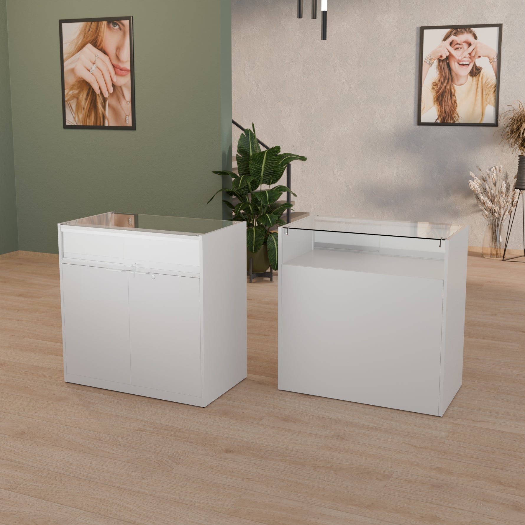 BANCO LAMINATO 90X50X90 CM - 90/BT - ITALVETRINE