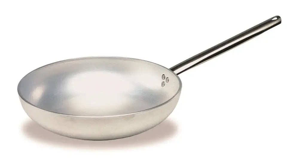 PADELLA SVASATA ALTA 1 MANICO 24 CM ALLUMINIO 111B - 3 MM ALMA111B AGNELLI - 0070063 - MEDRI