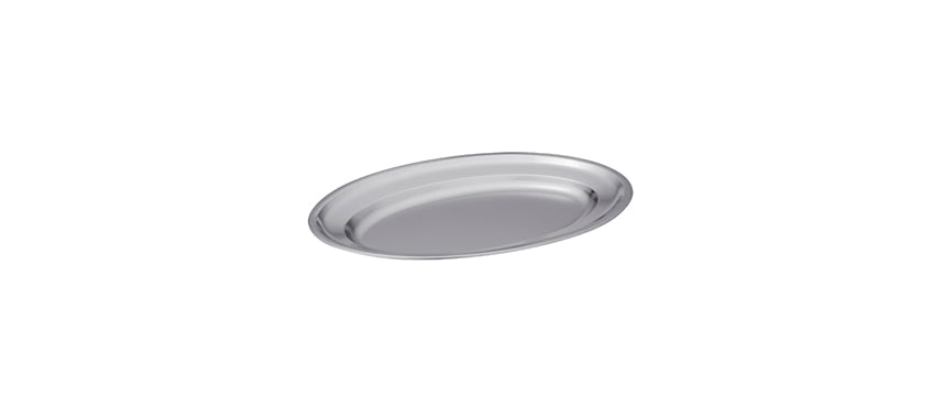 INOX VASSOIO OVALE 40X27 18/10 - 95318 - MORINI