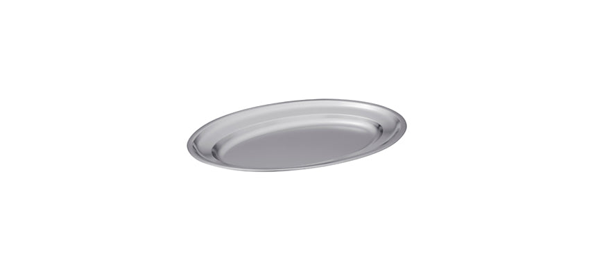 INOX VASSOIO OVALE 50X31 18/10 - 95320 - MORINI