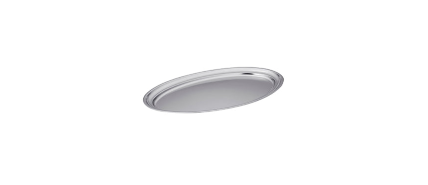 INOX VASSOIO OVALE 35X23,5 - 95333 - MORINI