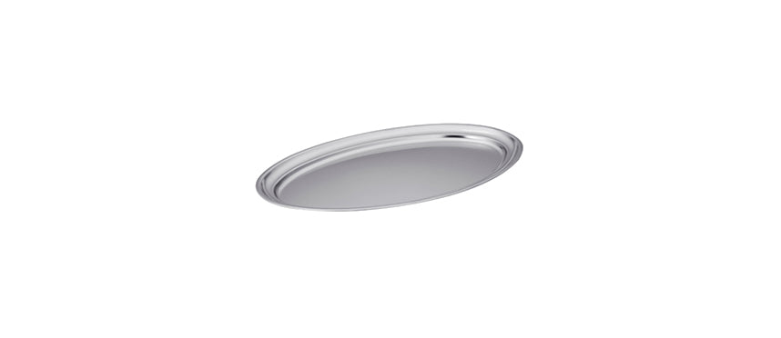 INOX VASSOIO OVALE 40X26,5 - 95334 - MORINI