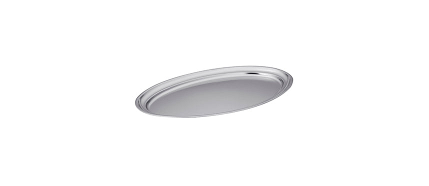 INOX VASSOIO OVALE 50X31 - 95336 - MORINI