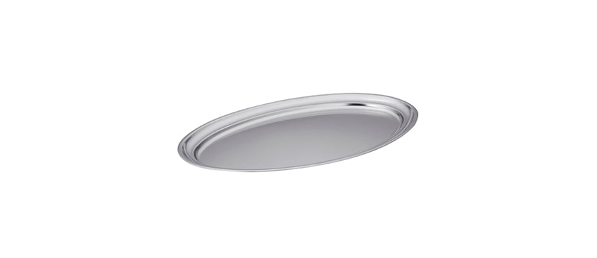 INOX VASSOIO OVALE 80X48 - 95340 - MORINI