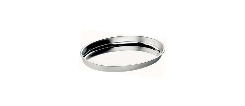 LEGUMIERA INOX OVALE 40X26 - 95345 - MORINI