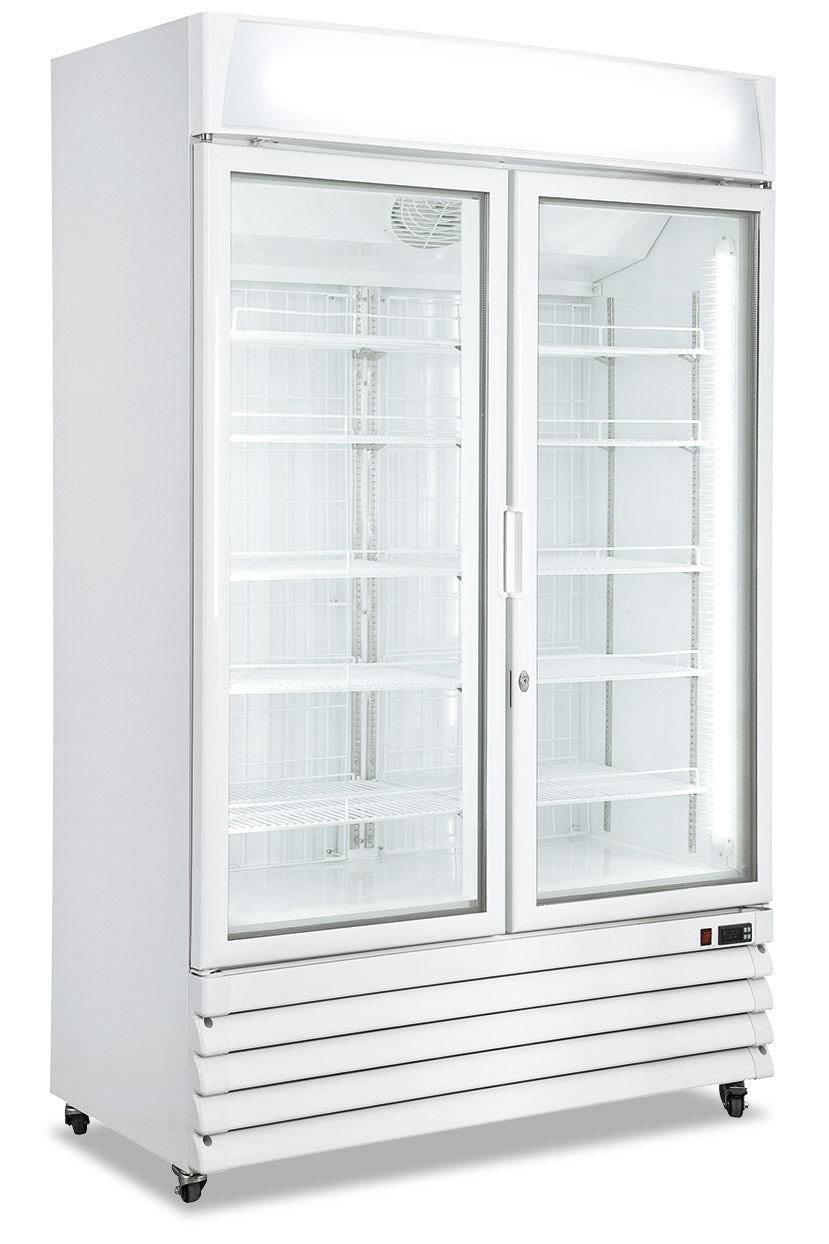 UPRIGHT DISPLAY FREEZERS - FR 1240 VGC NF