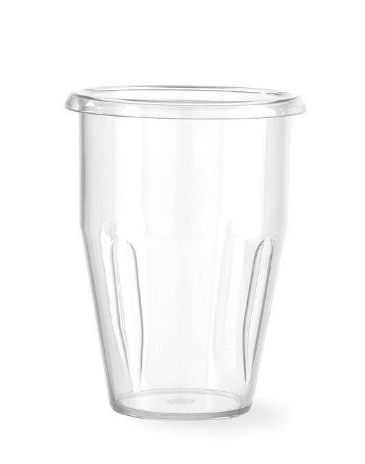 TAZZA DI MISCELAZIONE IN POLICARBONATO PER FRULLINO - DESIGN BY BRONWASSER, 0,5L, Ø116X(H)161
