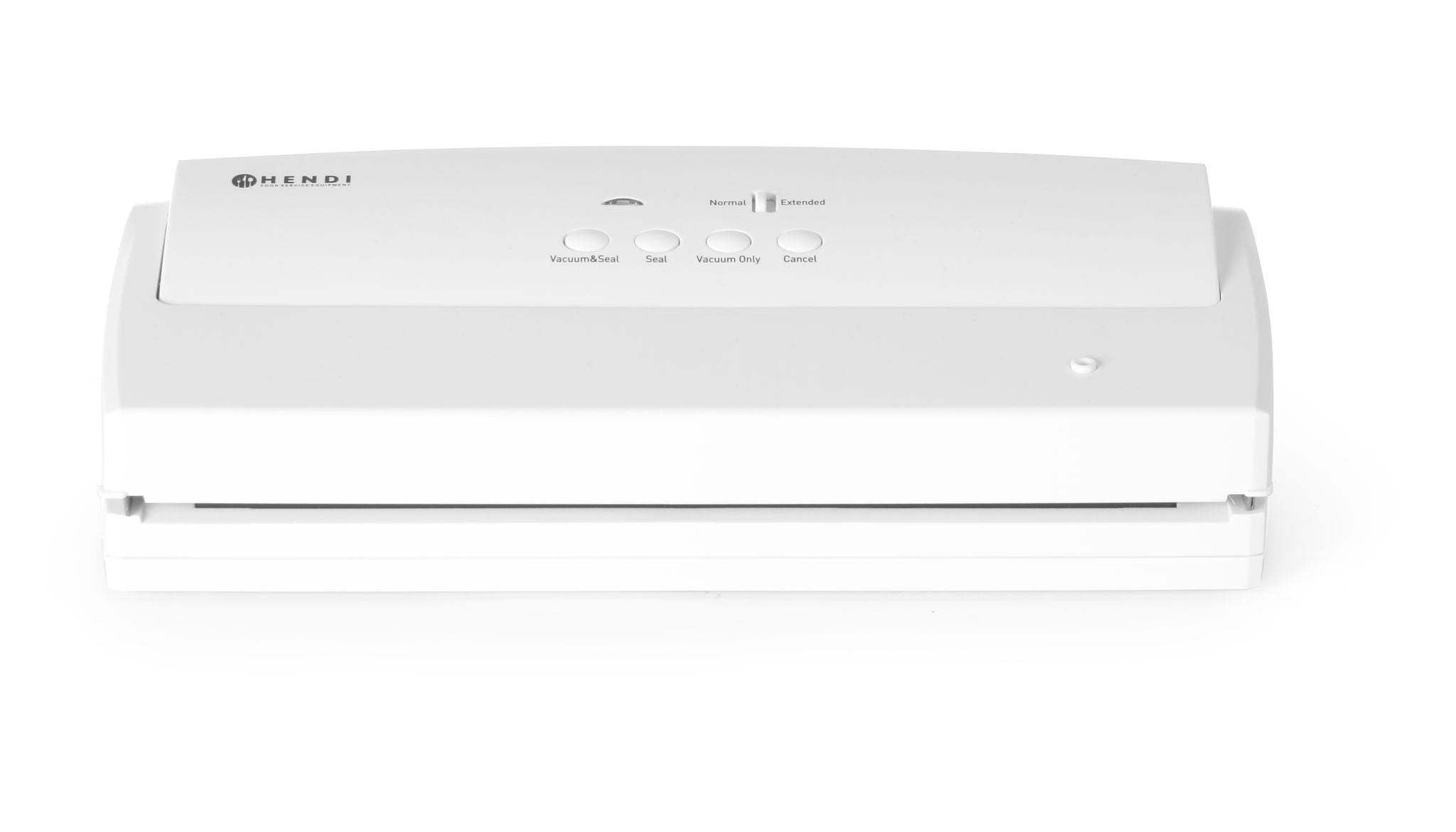 MACCHINA PER CONFEZIONAMENTO SOTTOVUOTO A STRISCE, HENDI, BUDGET LINE, 230V/100W, 390X160X(H)92MM - 975350