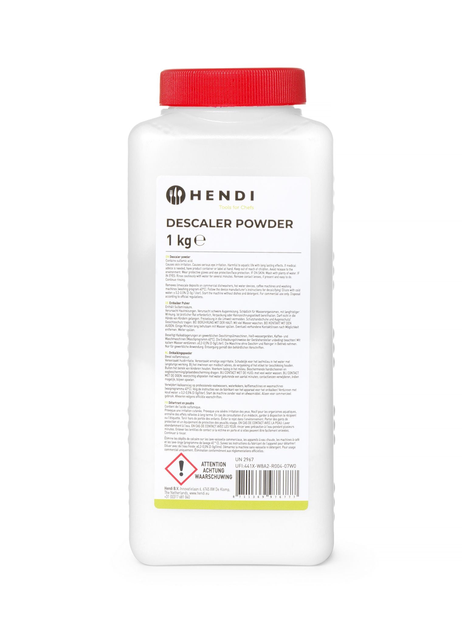 POLVERE DECALCIFICANTE., HENDI - 976777