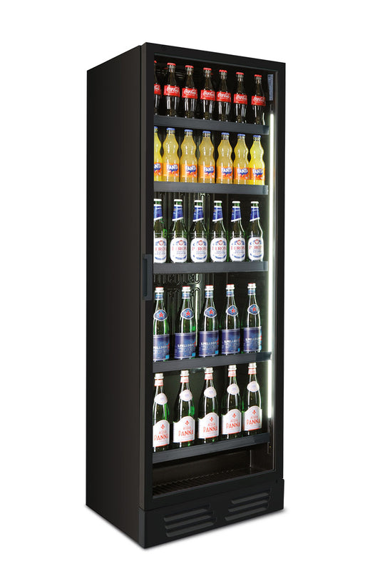 FRIGO A VETRINA BIBITE - CL 372 V NERO