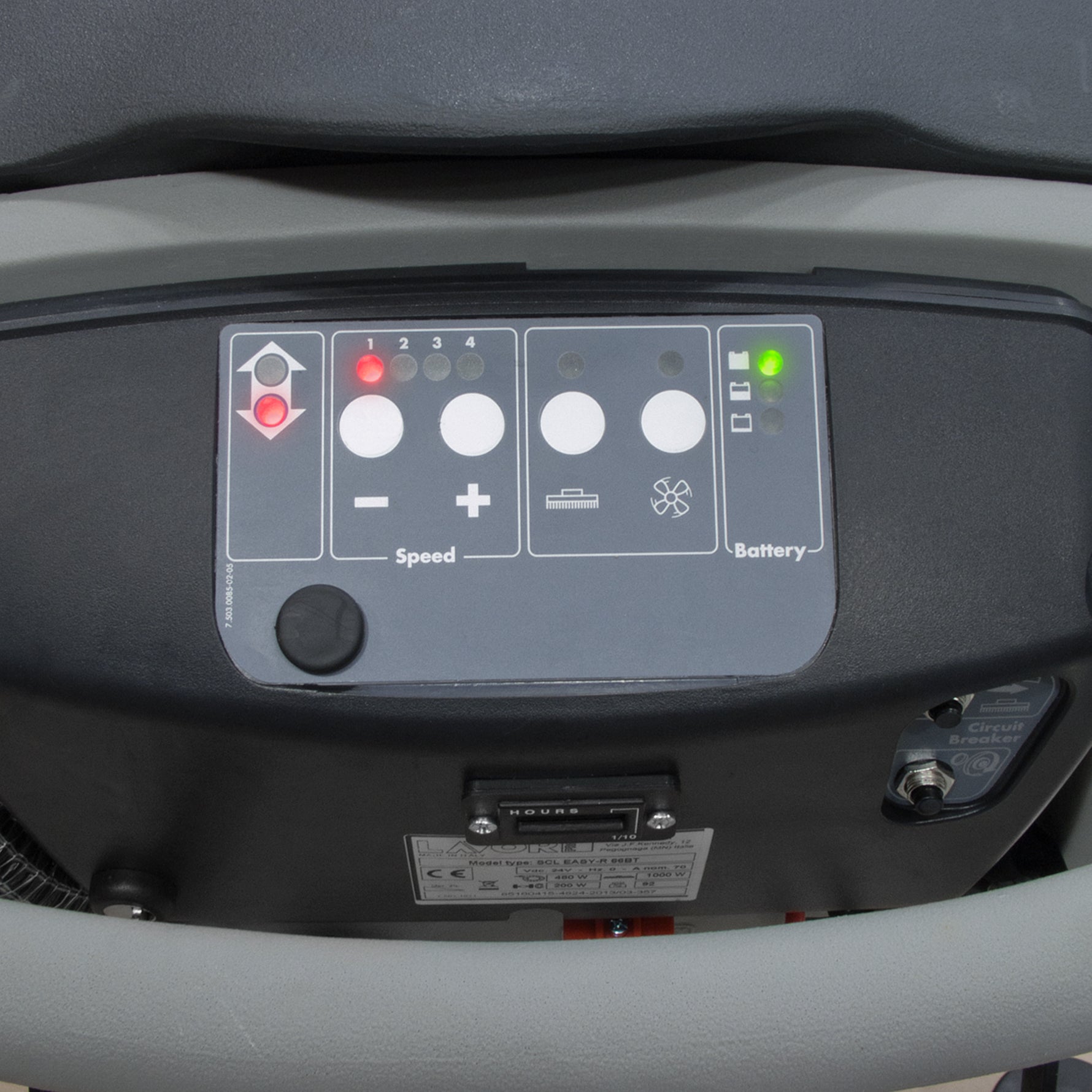 LAVASCIUGA PAVIMENTI UOMO A TERRA - EASY-R 66BT - LAVOR