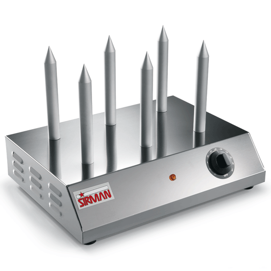 HOT-DOG - BREAD WARMER - ROBERTO 6-NAIL BREAD WARMER