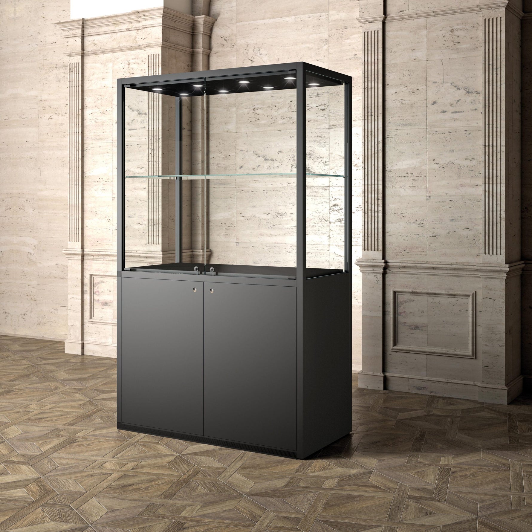 MUSEUM 120X60X200 CM - MU/120FM - ITALVETRINE