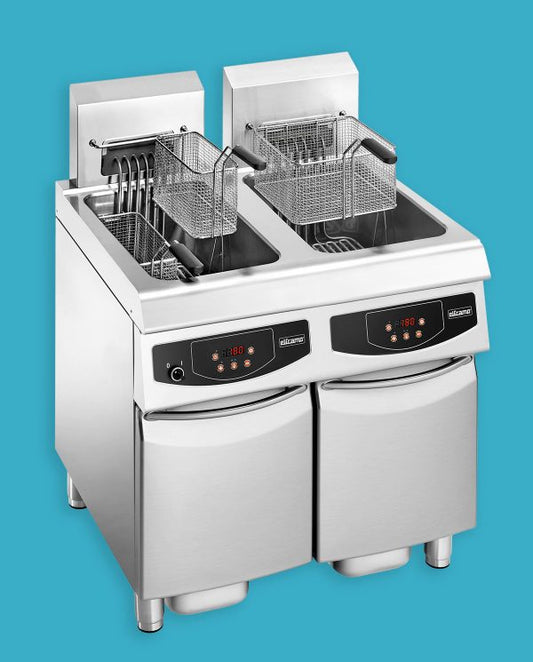 FRIGGITRICE PROFESSIONALE – NE-S 20+20 - ELFRAMO