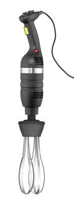 SET: MISCELATORE STICK 350 A VELOCITÀ VARIABILE + FRUSTA + RACK A PARETE, HENDI, KITCHEN LINE, NERO, - 222393