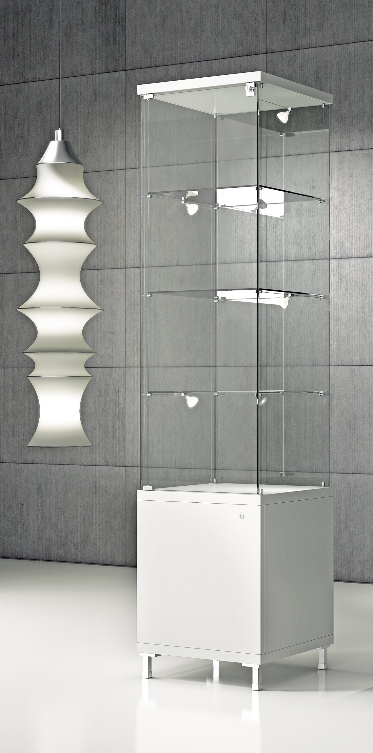 QUADRATUM 45X45X190 CM - Q/45M - ITALVETRINE