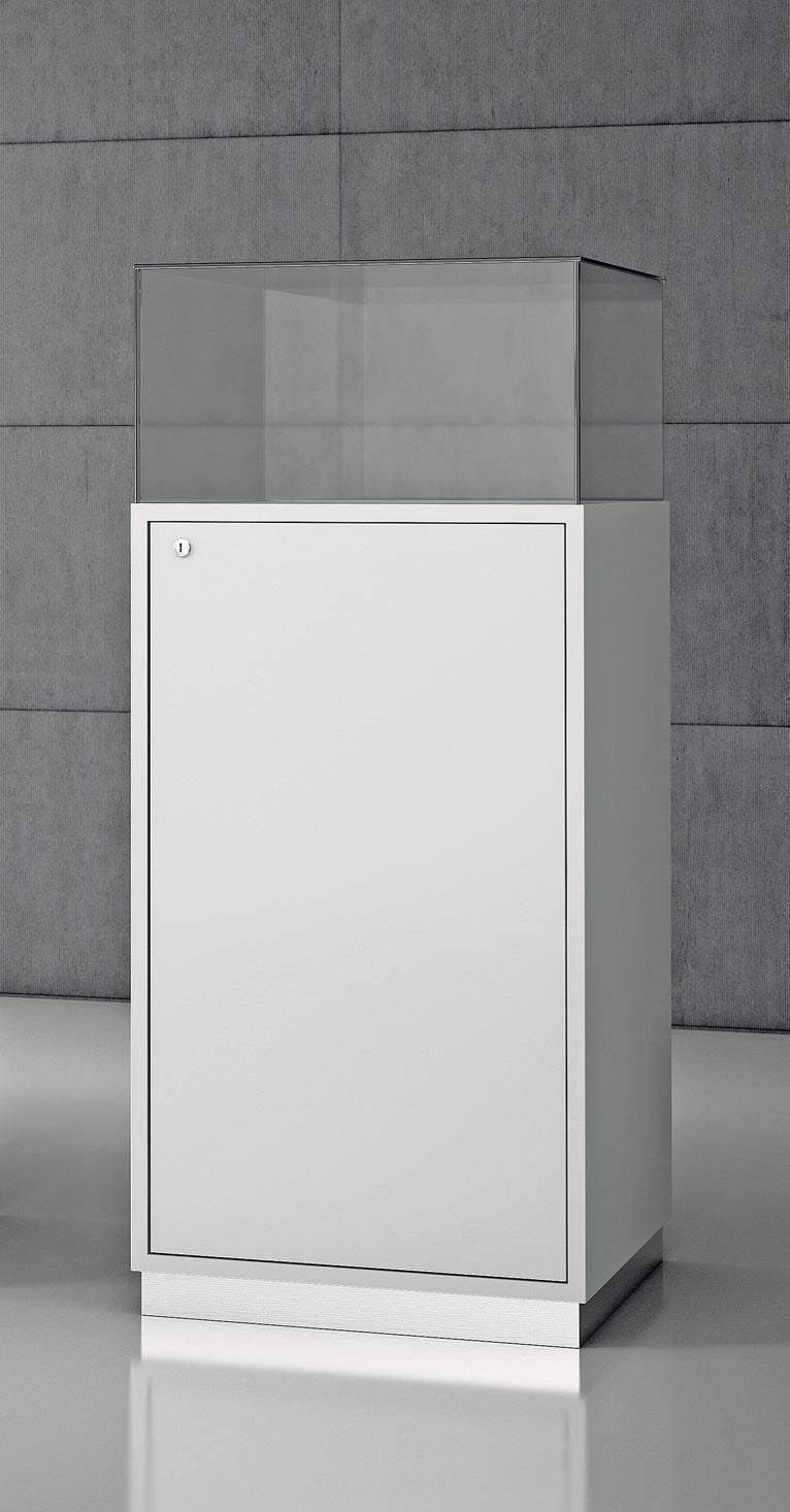 BANCHI VENDITA QUADRATUM 50X50X126 CM - Q/50AT – Q/50ATP - ITALVETRINE