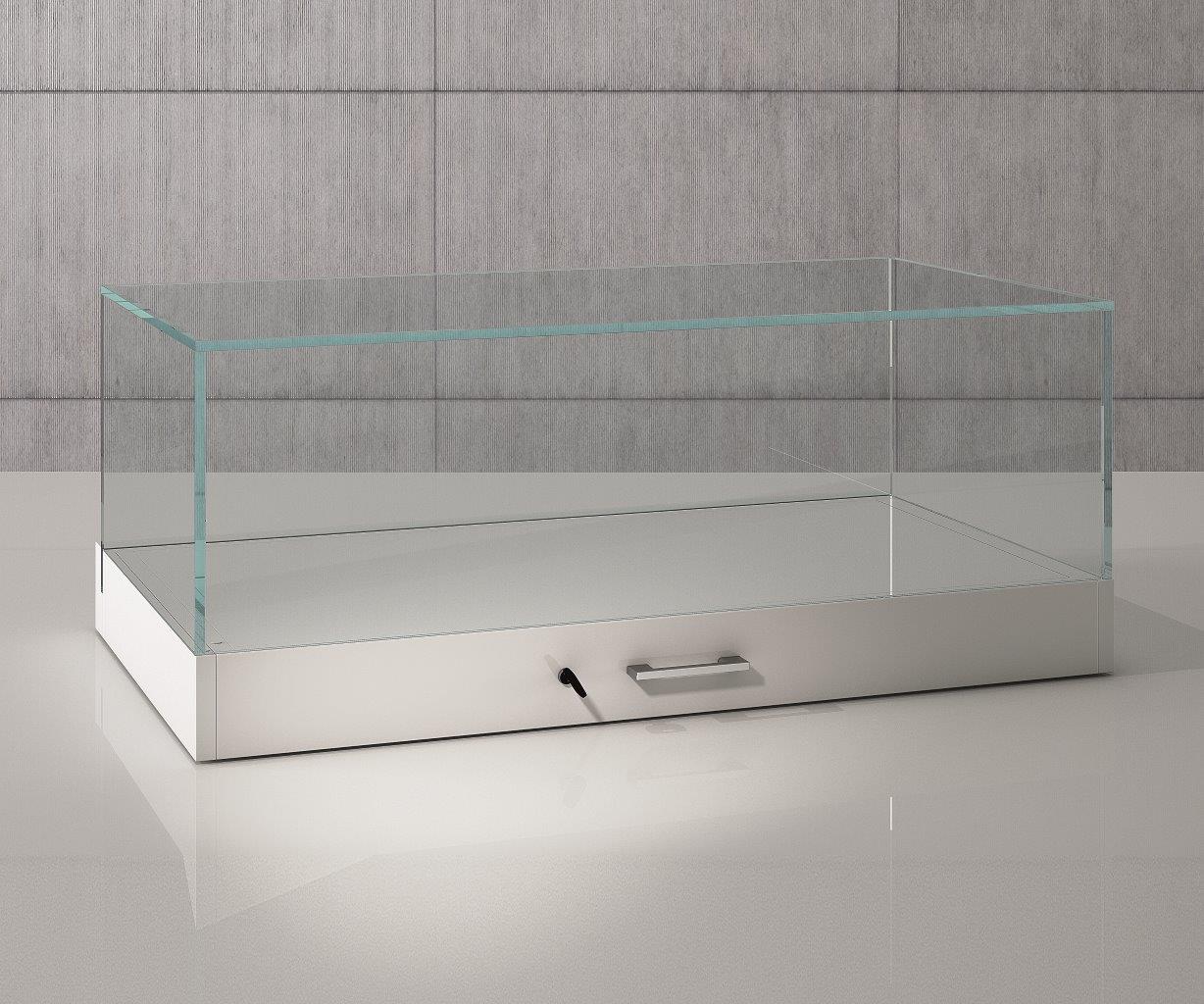 VETRINE DA BANCO QUADRATUM FRAME 100X51X40 CM - QF/10T - ITALVETRINE