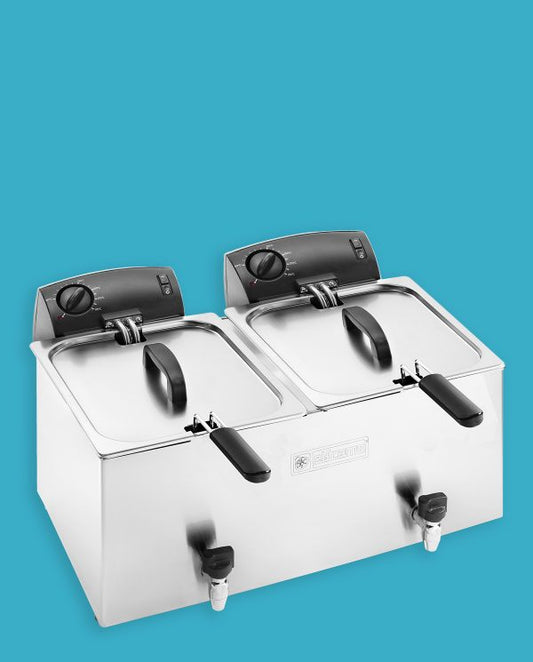 FRIGGITRICE PROFESSIONALE – ST 6+6 PLUS - ELFRAMO