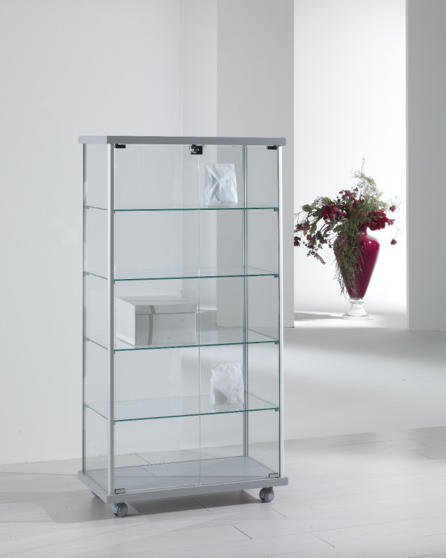 VETRINE ALLUMINIO ALLDESIGN 73X39X141 CM - 73/14 - ITALVETRINE