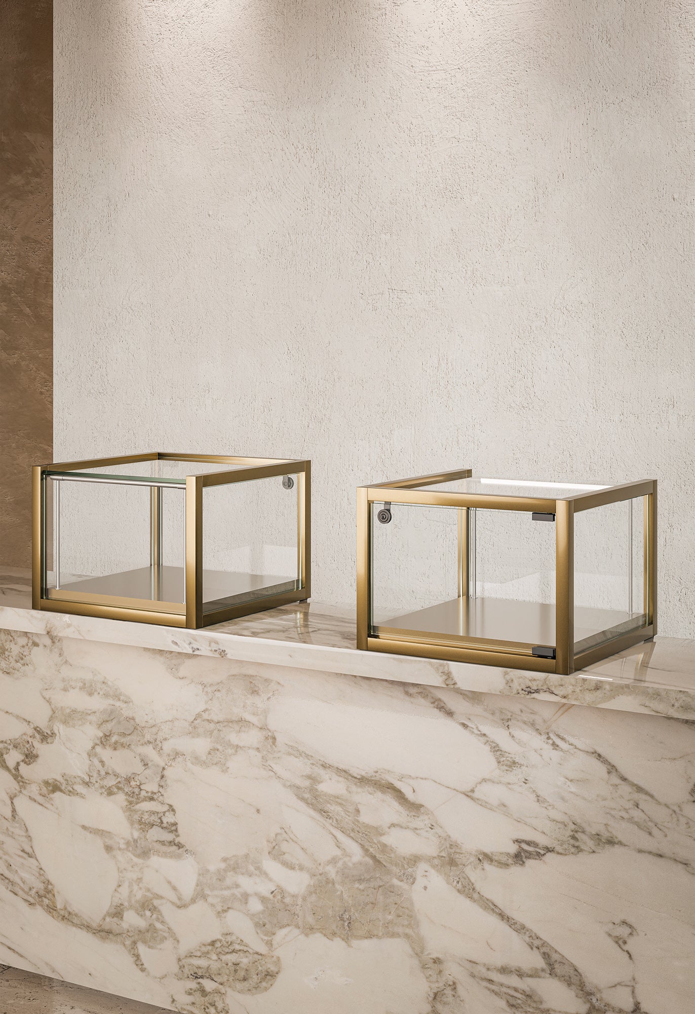 VETRINE DA BANCO TMETAL 45X45X32,5 CM - TM/45TB - ITALVETRINE