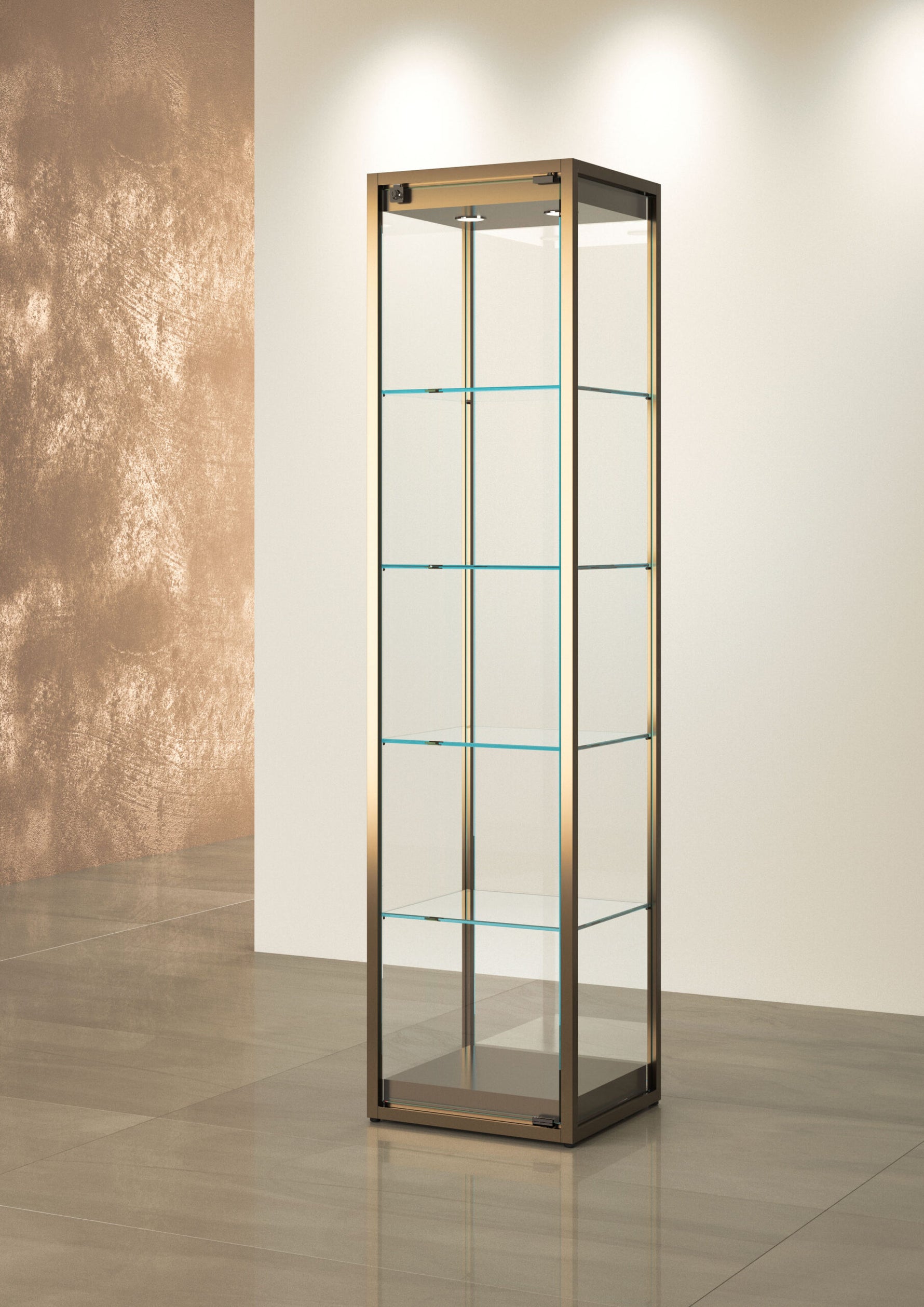 VETRINA TMETAL 45X45X190 CM - TM/45V - ITALVETRINE