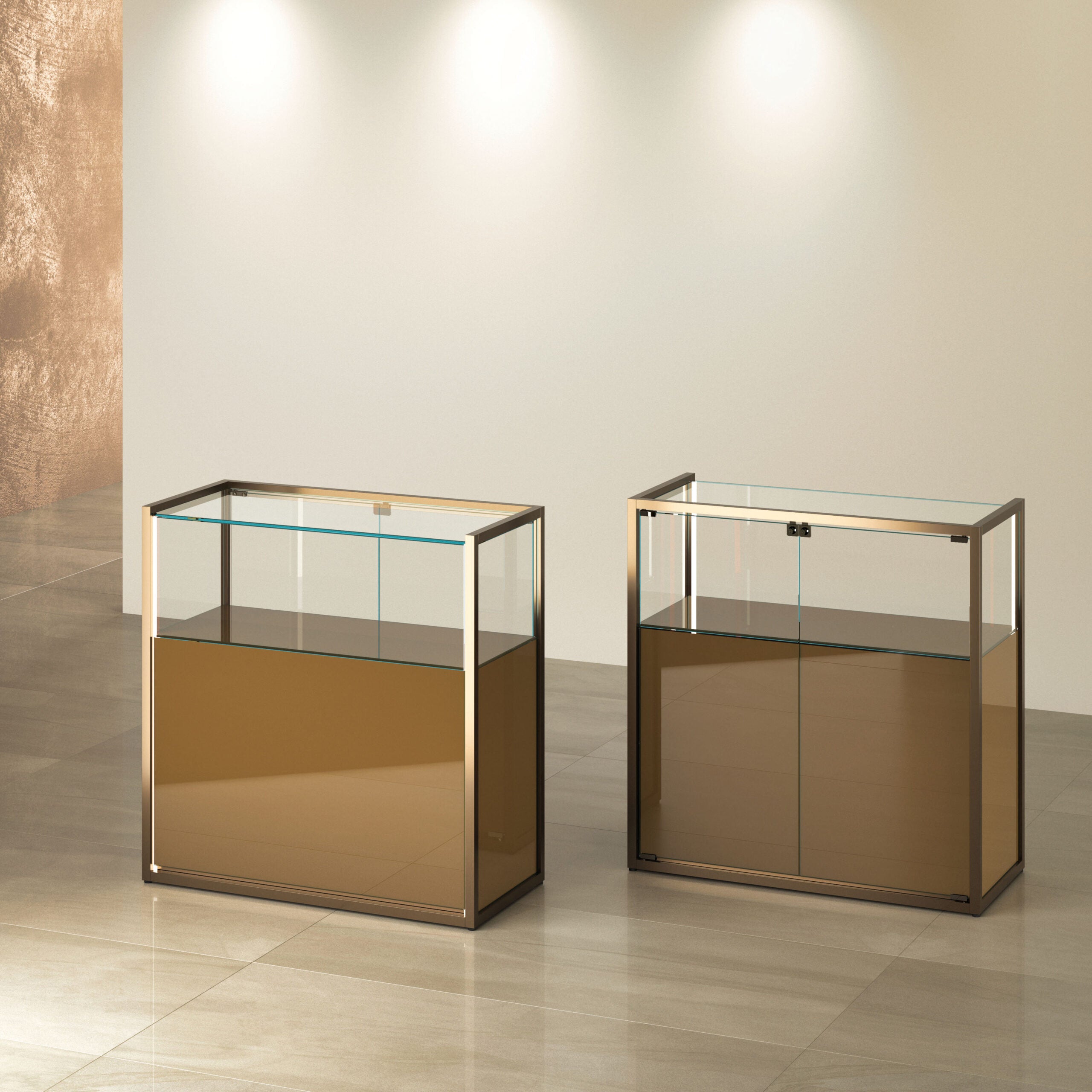 BANCHI VENDITA TMETAL 95X45X95 CM - TM/95BM - ITALVETRINE