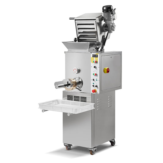 PRESSA PROFESSIONALE PER IMPASTARE ED ESTRUDERE PASTA FRESCA - TRD 110 S - KMP