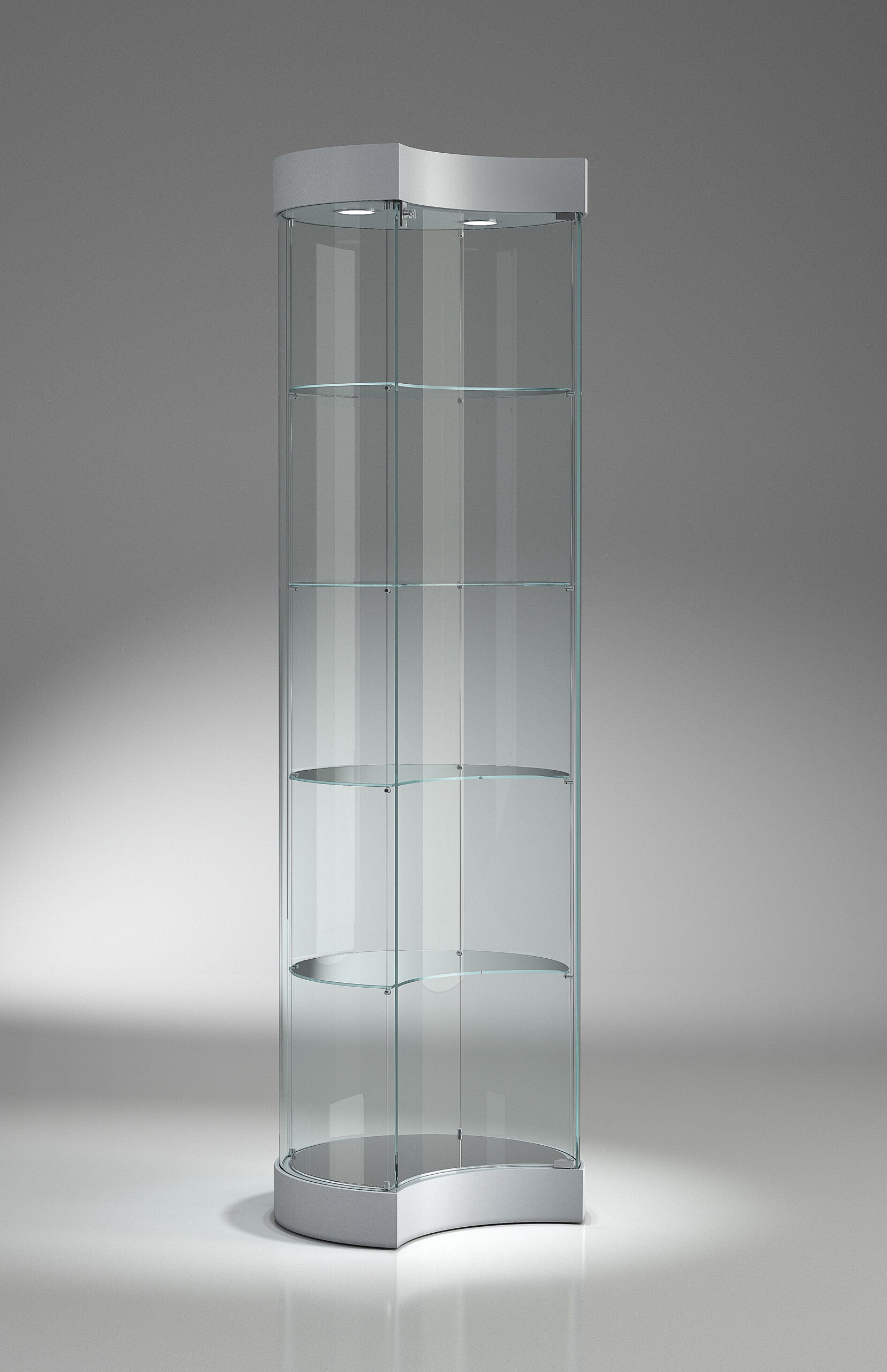 VETRINE CURVE TOP LINE 9 57X57X190 CM - 209/ML - ITALVETRINE