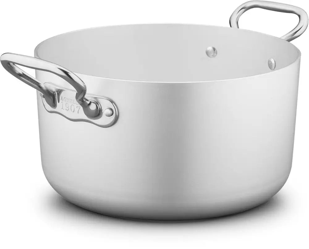 CASSERUOLA ALTA 2 MANICI 20 CM ALLUMINIO INDUZIONE 1907 - 3 MM ALCX1104PI AGNELLI - 0072147 - MEDRI