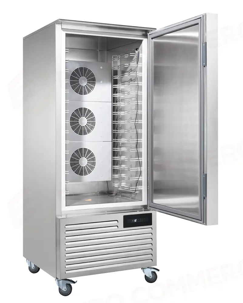 ABBATTITORE VERTICALE PER GN1/1 E/O EURONORM 600X400MM +10°C/-40°C - RF 150A - COOL HEAD