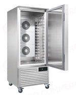 ABBATTITORE VERTICALE PER GN1/1 E/O EURONORM 600X400MM +10°C/-40°C - RF 150A - COOL HEAD