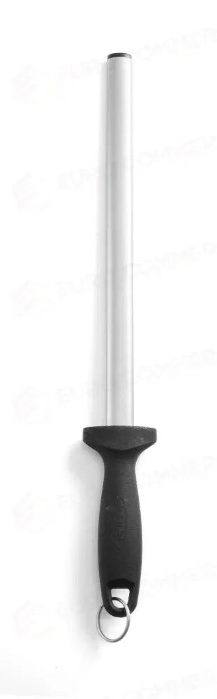 ACCIAINO PER COLTELLI PROFI LINE OVALE NERO (L)450MM - HENDI