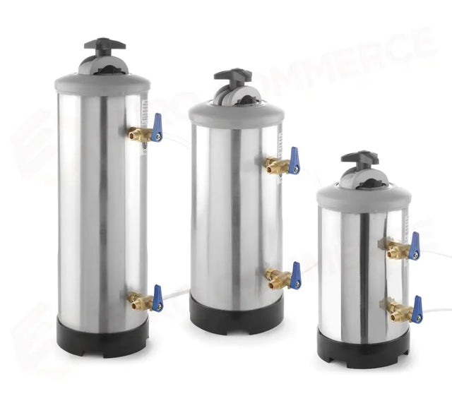 ADDOLCITORE D'ACQUA, HENDI, CAPACITÀ:(20°DH/30°DH/40°DH) 3360/2240/1680, 16L, Ø185X(H)600MM - 231234