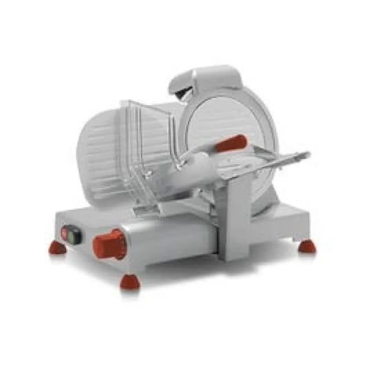 AFFETTATRICE A GRAVITÀ MM. 250 - MONOFASE - ALLUMINIO ANODIZZATO - AF 250E - SWEDLINGHAUS