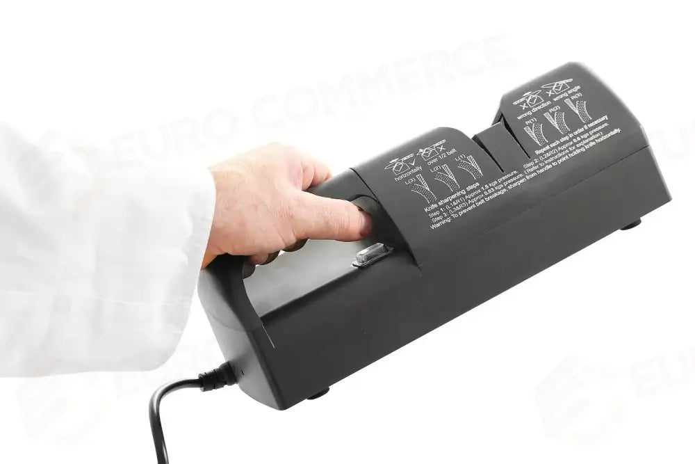 AFFILATORE PER COLTELLI ELETTRICO 230V/50W 295X110X(H)110MM - HENDI