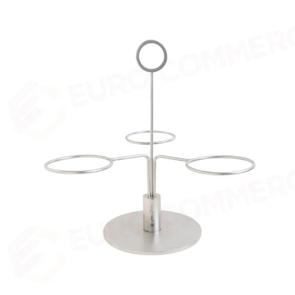 ALZATA GRIGIA 3 POSTI CM.24,6 H CLAIRE - B.MGY.CLD03 - BONNA - ACCESSORI GOURMET