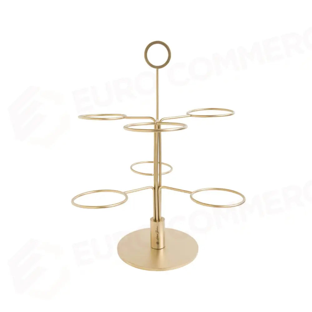 ALZATA ORO 6 POSTI CM.25,9 H CLAIRE - B.MGD.CLD06 - BONNA - ACCESSORI GOURMET