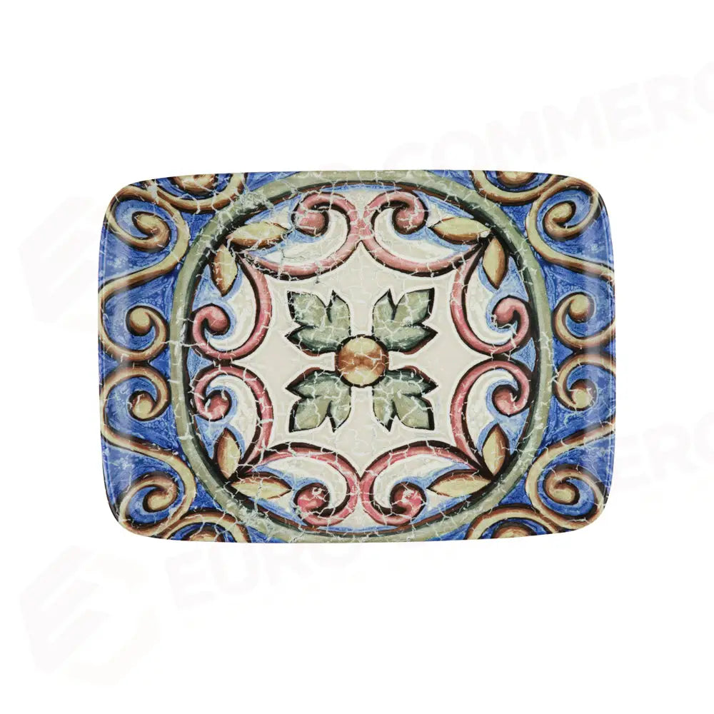 AMALFI QUADRO RETTANGOLARE PIATTO 31 CM (27 * 20) - 20203-151631 - ID FINE